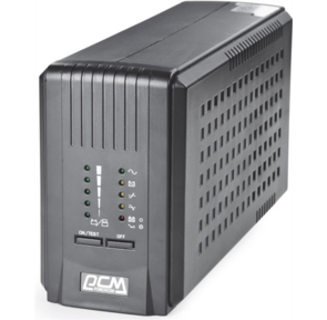 Powercom Smart King Pro+ SPT-500,  Line-Interactive,  500VA / 400W,  black  (1154030)