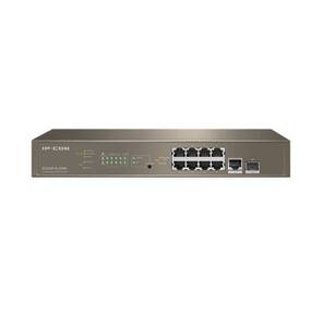 IP-COM G5310P-8-150W Управляемый PoE гигабитный коммутатор L3,  8PoE портов,  1 Uplink,  1 SFP