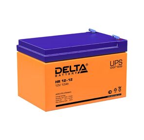 Батарея Delta HR 12-12 Battery replacement APC RBC4, RBC6,  12В, 12Ач,  151мм / 98мм / 95мм