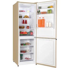 Холодильник Nordfrost RFC 350D NFYm 2-хкамерн. бежевый мрамор