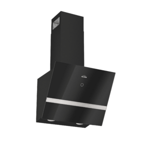 GOOD,  Кухонная вытяжка ELIKOR КВ RISE 50 BK,  наклонная,  черный,  50 см,  750 м3 / ч