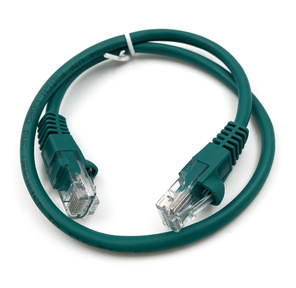 Патч-корд Buro UTP 4 пары cat5E CCA molded 0.5м зеленый RJ-45  (m)-RJ-45  (m)