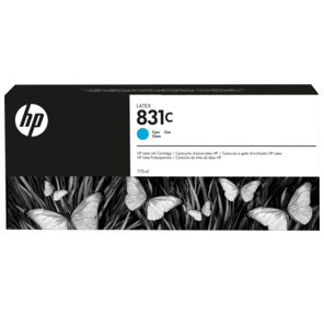 HP 831C 775ml Cyan Latex Ink Cartridge