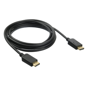 Кабель аудио-видео Buro V.1.2 DisplayPort  (m) / DisplayPort  (m) 2м. Позолоченные контакты черный  (BHP DPP_1.2-2)