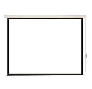 Lumien Eco Control [LEC-100109] Экран с электроприводом 142x200 см  (раб. область 109х194 см) Matte White,  верх.кайма 17 см,  черная кайма по периметру 16:9
