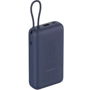 Внешний аккумулятор Xiaomi 33W Power Bank 20000mAh  (встроенный кабель) синий GL