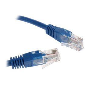 Кабель Cablexpert Патч-корд медный UTP Cablexpert PP10-0.25M / B кат.5e,  0.25 м,  литой,  многожильный  (синий)