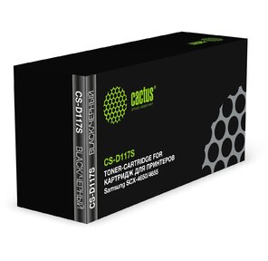 Cactus CS-D117S Тонер-картридж Black для Samsung SCX-4650 / 4655  (2500стр.)