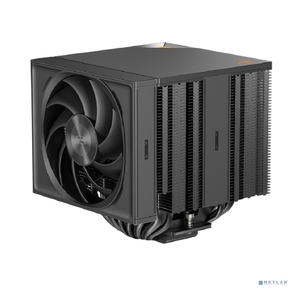 Кулер для процессора /  PCCooler RZ820 BK  (289W,  4-pin PWM,  165mm,  Al / Cu,  4x8mm+4x6mm,  1x140mm+1x150mm,  71.9CFM / 86.7CFM,  27.1dBA / 32dBA,  1500RPM / 2200RPM,  S: 1851,  1700,  1200,  20XX,  115X,  AM5,  AM4,  black)