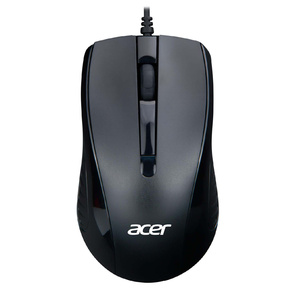 Мышь Acer OMW136 черный оптическая  (1000dpi) USB  (3but)