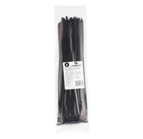 Аксессуары Cablexpert Стяжки NYT-300x3.6B пластиковые 300 мм х 3.6 мм,  чёрные  (100 шт.) <Одна единица товара - это упаковка из 100 шт.>,  RTL {150}  (798619)