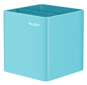 Подставка Deli NS011Blue Nusign для пишущих принадлежностей 84х84х86мм синий пластик