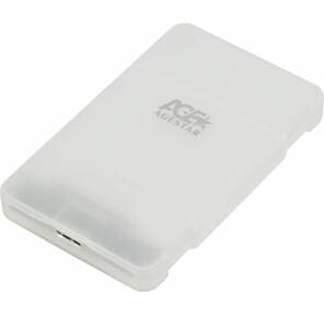 AgeStar 3UBCP3 SATA пластик белый 2.5" Внешний корпус для HDD / SSD