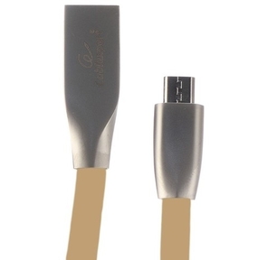Cablexpert Кабель USB 2.0 CC-G-mUSB01Gd-1M AM / microB,  серия Gold,  длина 1м,  золотой,  блистер
