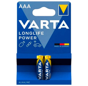 Батарейка Varta LONGLIFE POWER  (HIGH ENERGY) LR03 AAA BL2 Alkaline 1.5V  (4903)  (2 / 20 / 100)  (2 шт.)