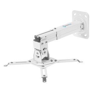 Кронштейн настенный для проектора ONKRON /  Ширина крепления к проектору: 100х100 - 325х325 мм,  вылет от стены 275-378мм,  наклон -20° / +20° поворот: 20° Макс нагрузка: 10кг