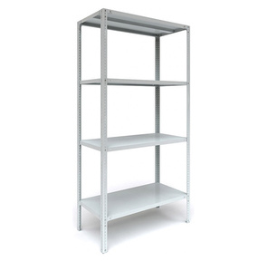 Стеллаж MS 185 / 100х60 / 4  (Размеры внешние  (ВхШхГ) 1850х1000х600 мм,  4 полки,  с единой стойкой) [S24199156402]