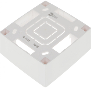 Эра Б0043169 12-6101-15 ЭРА Коробка наклад. монтажа 1 пост,  Эра12,  перламутр