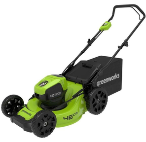 Greenworks Газонокосилка аккумуляторная Greenworks GD40LM46HP,  40V,  46 см,  бесщеточная,  без АКБ и ЗУ [2514407]