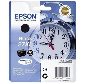 Картридж струйный Epson C13T27114022 черный для Epson WF7110 / 7610 / 7620  (1100стр.)