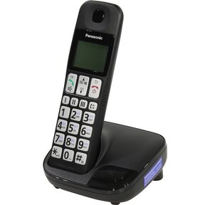Р / Телефон Dect Panasonic KX-TGE110RUB черный АОН