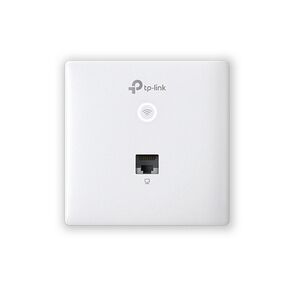 Omada AC1200 wireless MU-MIMO Gigabit wall-plate Access Point,  1 Gigabit downlink port,  1 gigabit uplink port,  802.3af / at PoE in,  wall plate mounting,  support standalone mode and controlled by Omada SDN controller  (Software / hardware / Cloud)