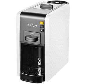 Кофеварка рожковая Kitfort КТ-7467 1100Вт белый / черный