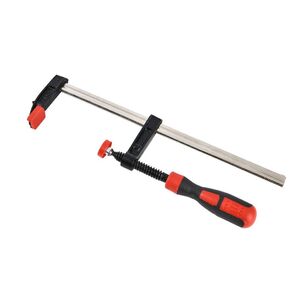 Струбцина F-образная усиленная Deli DL110525Z  250x50 мм,  макс. усилие зажима 2000N,  резьба 12мм