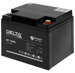 Delta DT 1240  (40 А\ч,  12В) свинцово- кислотный аккумулятор