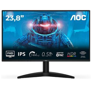 Монитор AOC 23.8" 24B36X черный IPS LED 16:9 HDMI матовая 300cd 178гр / 178гр 1920x1080 144Hz DP FHD 2.52кг