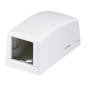Короб Panduit Коробка настенная для 1-го мод. MINI COM,  22, 8х25, 5х47, 7  (белый)