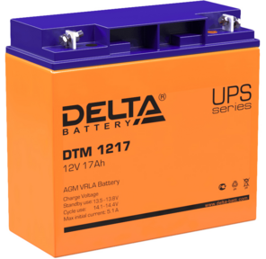 Delta DTM 1217 Battary replacement APC RBC7,  RBC55,  RBC11 12В,  17Ач,  181мм / 77мм / 167мм