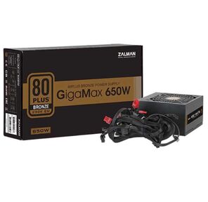 Zalman ZM650-GVII,  650W,  ATX12V v2.31,  EPS,  APFC,  12cm Fan,  80+ Bronze,  Retail