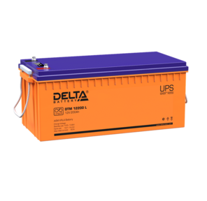 Delta DTM 12200 L  (200 А\ч,  12В) свинцово- кислотный аккумулятор