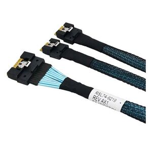 Кабель /  SFF-8654 8i / SFF-8654 4i*2-0.8M