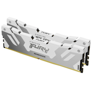 Память оперативная /  Kingston 32GB 6400MT / s DDR5 CL32 DIMM  (Kit of 2) FURY Renegade White XMP