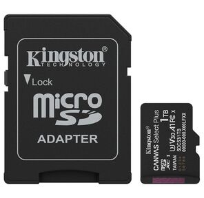 Флеш карта microSDXC 1TB Kingston SDCS3 / 1TB Canvas Select Plus + adapter