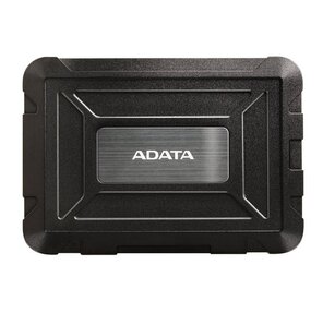 A-DATA ED600 Внешний корпус для HDD / SSD 2.5",  USB 3.1,  противоударный,  черный