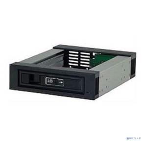 Procase  T3-101-SATA3-BK {Hot-swap корзина 1 SATA3 / SAS 6Gb  (черный) hotswap trayless aluminium mobie rack module  (1x5, 25) 1xFAN 40x15mm}