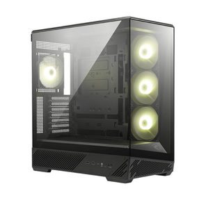 Корпус для ПК MSI MAG PANO 130R PZ 2xUSB 3.2 Gen 1,  1xUSB 3.2 Gen2 Type-C,  3x120mm ARGB Reverse Blade Fan,  1x120mm ARGB Fan,  1 to 3 Fan PWM Splitter,  Tempered Glass Window