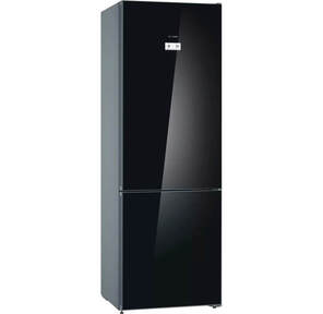 6 серия,  203х60х66,  объем камер максимальный 290+110, NoFrost,  морозильная камера нижняя,  цвет: черный под стеклом, SuperCooling,  superFreezing,  Multi-Flow Air Tower