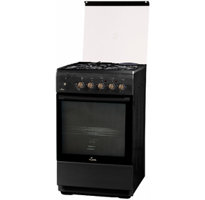 Плита Комбинированная Flama L RK 23-126 At антрацит  (стеклянная крышка) реш.сталь