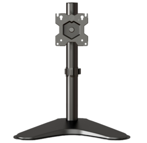 ONKRON D101FS BLACK Кронштейн для монитора 10-32" макс. 100*100,  настольная подставка,  наклон -85?+45? поворот 360?,  вылет от основание 0-113мм,  макс.перемещение по вертикали 200-380мм,  нагрузка 10кг,  портрет / альбом ориентиция
