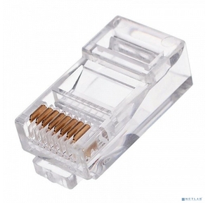 Gembird Вилка RJ-45  (8P8C) универсальная. кат.5e. со сквозным отверстием   (100 шт.)  (LC-PTU-01 / 100)
