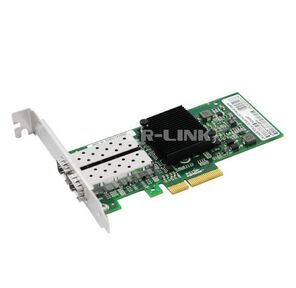 LR-LINK LREC9712HF-2SFP,  1000BASE-X Fiber PCIe x4 NIC  (Dual SFP),  Intel i350,  2 x SFP. Analogs: Allied Telesis AT-2911SFP / 2 ,  Silicom: PE2G2SFPi35 ,  Intel: I350-F2