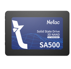 Netac SSD SA500 2.5 SATAIII 3D NAND 128GB,  R / W up to 500 / 400MB / s,  3y wty