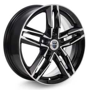 Легковой диск КиК 6, 0 / 16 5*112 Алмаз черный