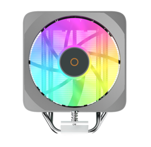 Кулер для процессора Ocypus Delta A40 EX BK Digital,  120mm ARGB FAN,  Top Display Panel,  4 HEAT PIPES,  4-PIN PWM,  500-1800 RPM,  29DBA,  HYDRO BEARING,  LGA115X / 1200 / 1700 / 18XX,  AM4 / AM5