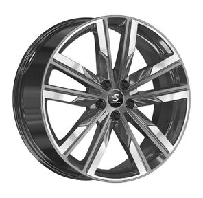 Легковой диск КиК 8, 0 / 20 5*108 Diamond gloss graphite