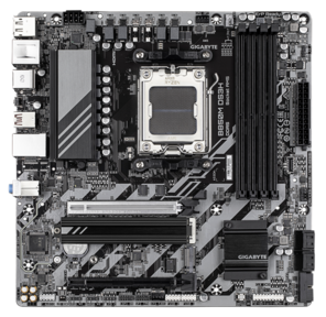 Материнская плата Gigabyte B850M DS3H SocketAM5 AMD B850 4xDDR5 mATX AC`97 8ch (7.1) 2.5Gg RAID+HDMI+DP